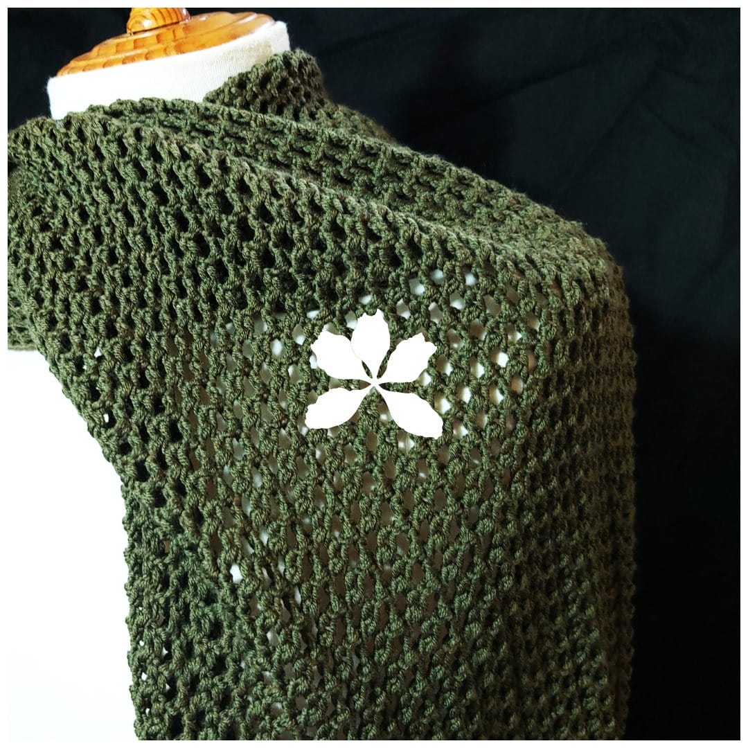 Forest Green Shawl
